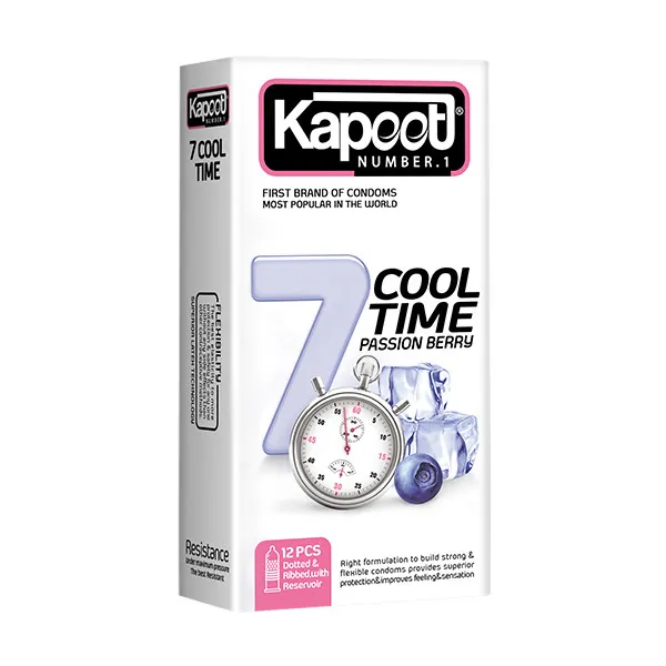 کاندوم کاپوت مدل Cool Time بسته 12 عددی به همراه کاندوم کاپوت مدل Classic بسته 3 عددی - تصویر 2