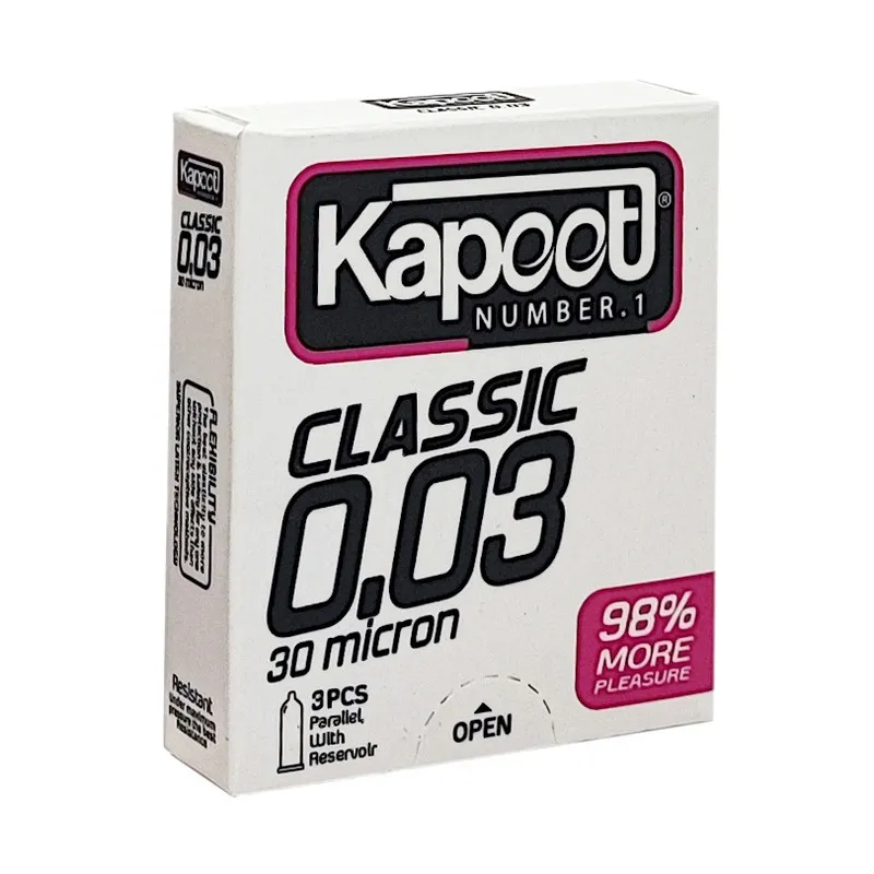 کاندوم کاپوت مدل NON-STOP بسته 10 عددی به همراه کاندوم کاپوت مدل Classic بسته 3 عددی - تصویر 3