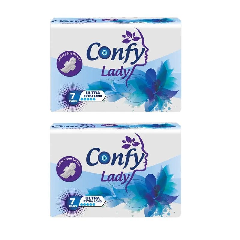 نوار بهداشتی کانفی لیدی مدل ULTRA EXTRA LONG 2 بسته 2 عددی - تصویر 2