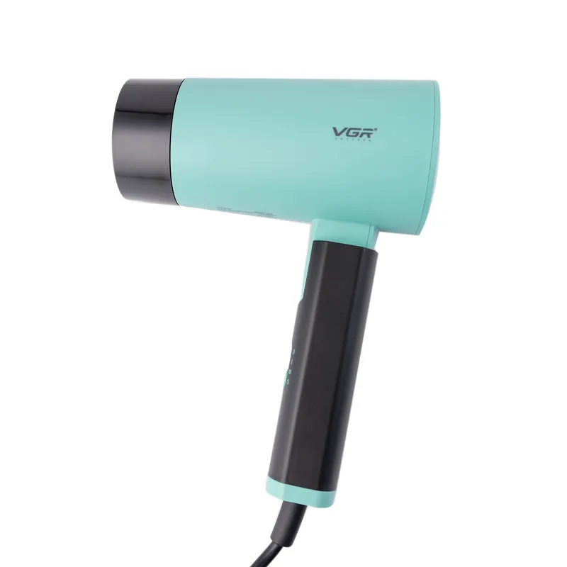 سشوار مسافرتی 1600 وات وی جی ار مدل V-426، موتور DC، وزن 600 گرم، المنت فلز، دارای سری متمرکزکننده باریک با ویژگی صافکنندگی، با قابلیت باد سرد - تصویر 2