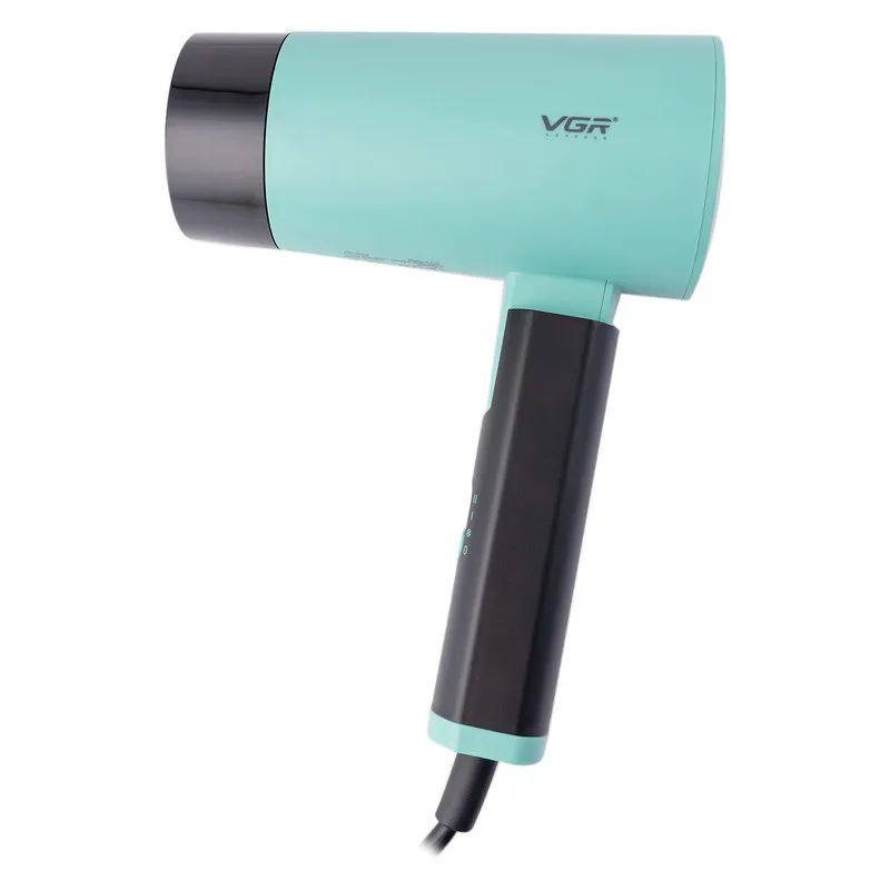 سشوار مسافرتی 1600 وات وی جی ار مدل V-426، موتور DC، وزن 600 گرم، المنت فلز، دارای سری متمرکزکننده باریک با ویژگی صافکنندگی، با قابلیت باد سرد - تصویر 3
