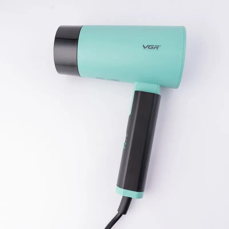 سشوار مسافرتی 1600 وات وی جی ار مدل V-426، موتور DC، وزن 600 گرم، المنت فلز، دارای سری متمرکزکننده باریک با ویژگی صافکنندگی، با قابلیت باد سرد - تصویر 6