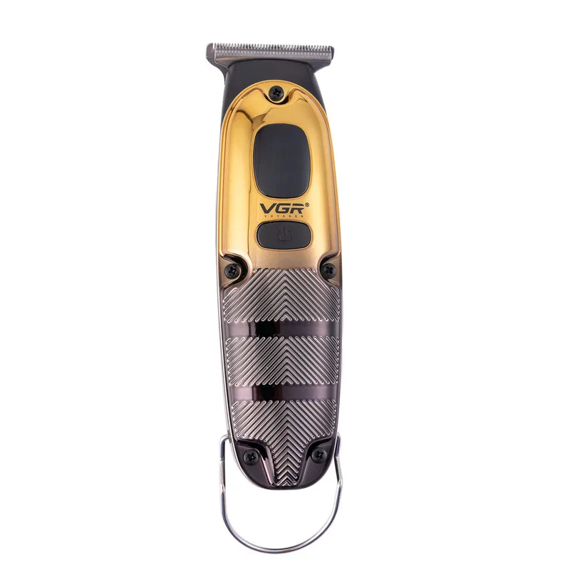 ماشین اصلاح موی صورت وی جی ار مدل V-981 با تیغه استیل ضد زنگ، عملکرد توربو، طراحی ارگونومیک، شارژ سریع 90 دقیقه و استفاده 150 دقیقه، دارای نمایشگر LED و 3 شانه اصلاح 1، 2 و 3 میلیمتری - تصویر 4
