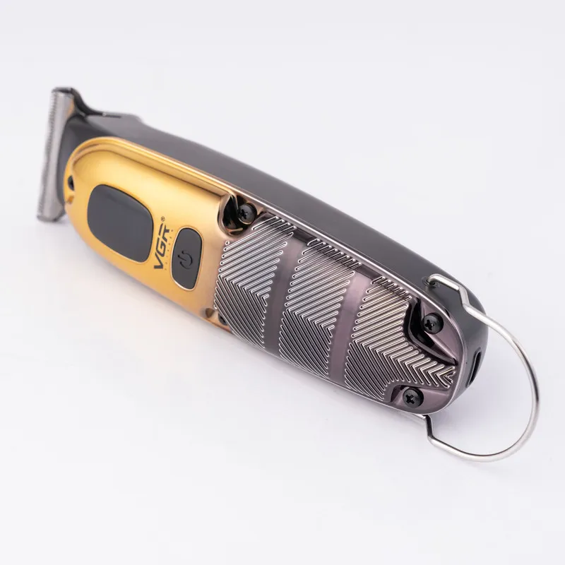 ماشین اصلاح موی صورت وی جی ار مدل V-981 با تیغه استیل ضد زنگ، عملکرد توربو، طراحی ارگونومیک، شارژ سریع 90 دقیقه و استفاده 150 دقیقه، دارای نمایشگر LED و 3 شانه اصلاح 1، 2 و 3 میلیمتری - تصویر 5