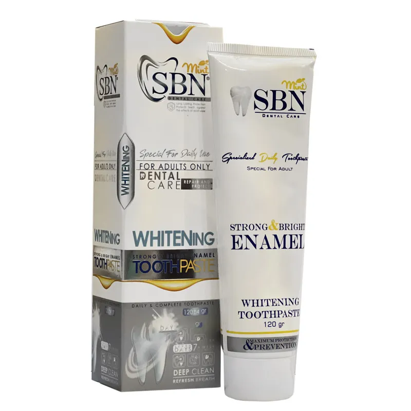 خمیر دندان اس بی ان مدل WHITENING-SENSETIVE وزن 120 گرم مجموعه 2 عددی - تصویر 3