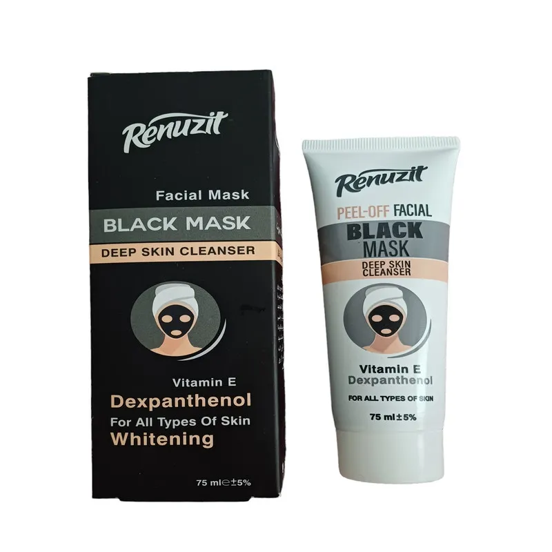 ماسک صورت رینوزیت مدل BLACK حجم 75 میلی لیتر - تصویر 2