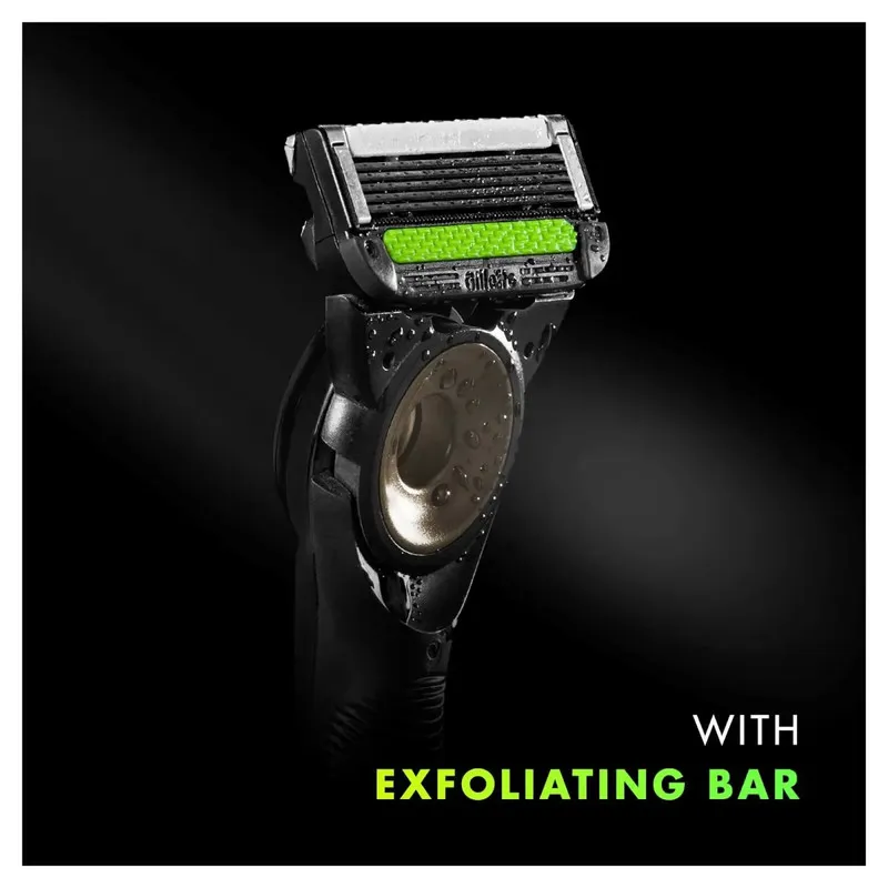 خود تراش ژیلت مدل  Labs EXFOLIATING BAR EDITION به همراه تیغ یدک بسته 2 عددی - تصویر 4