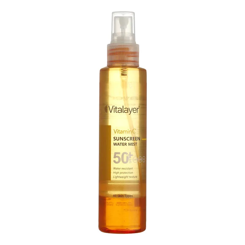 اسپری ضدآفتاب بدون رنگ ویتالیر SPF50 مدل Vitamine C مناسب برای انواع پوست، حجم 150 میلیلیتر - تصویر 3