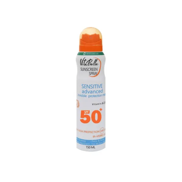 اسپری ضد آفتاب بدون رنگ ویتابلا SPF 50 مدل sun ‌مناسب انواع پوست حجم 150 میلی‌لیتر - تصویر 2