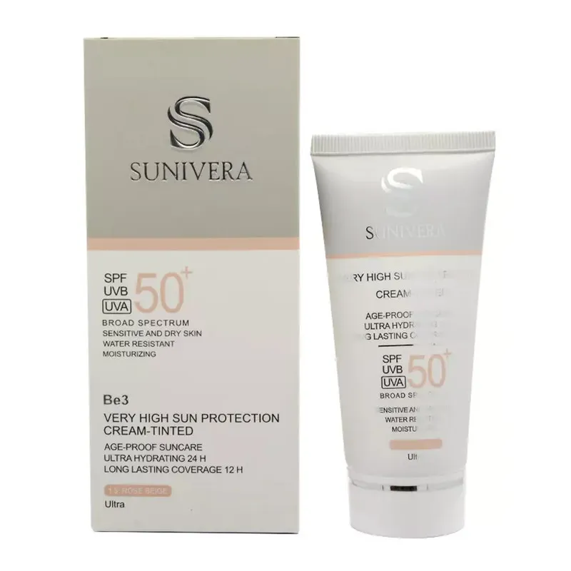 کرم ضد آفتاب رنگی سانیورا SPF 50 مدل 1.5 اولترا مناسب پوستهای خشک حجم 50 میلیلیتر - تصویر 6
