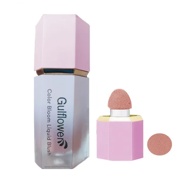 رژ گونه مایع گل فلاور مدل پددار شماره 05 - تصویر 2