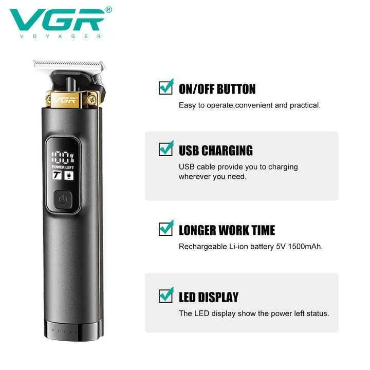 ماشین اصلاح موی سر و صورت وی جی ار مدل V 985 - تصویر 3