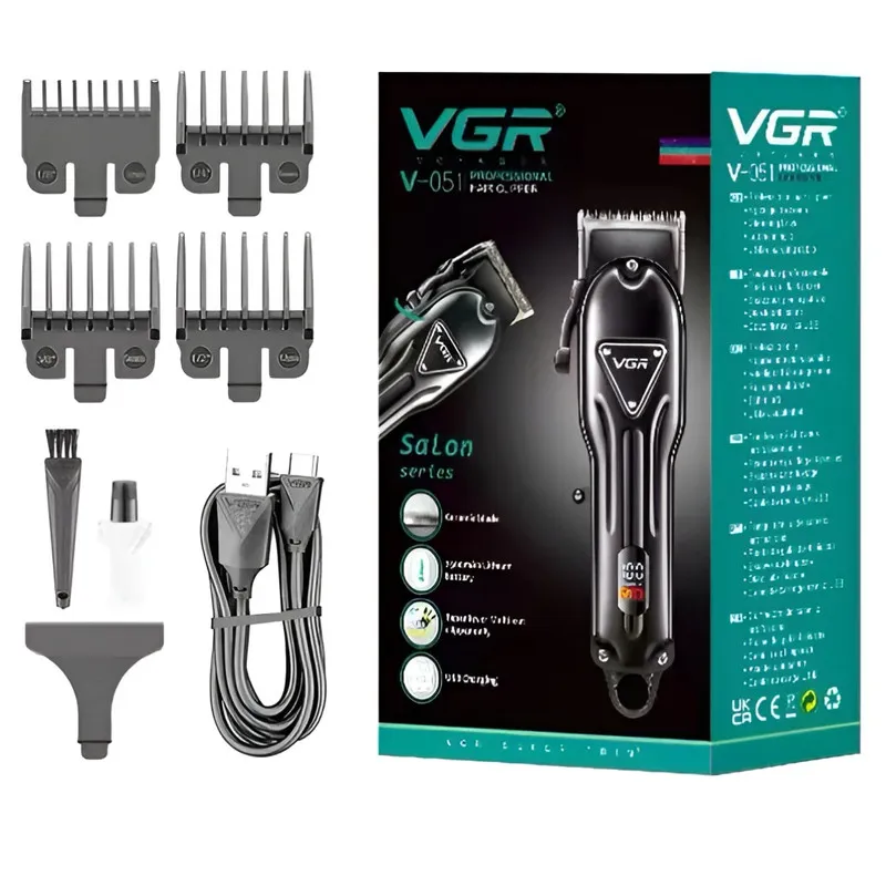 ماشین اصلاح موی سر و صورت وی جی ار مدل V 051 - تصویر 3