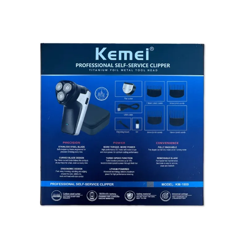 ماشین اصلاح موی سر و صورت کیمی مدل KM-1009 - تصویر 6