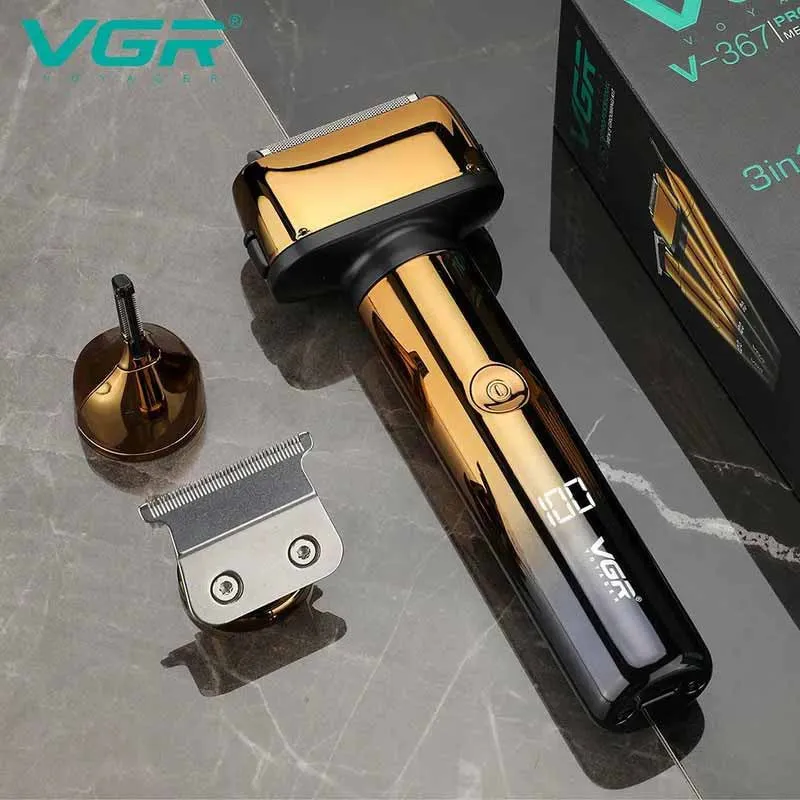 ماشین اصلاح موی سر و صورت وی جی ار مدل V-367 - تصویر 2