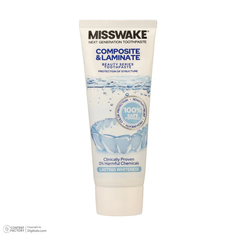 خمیر دندان میسویک مدل COMPOSITE AND LAMINATE حجم 75 میلی لیتر - تصویر 4