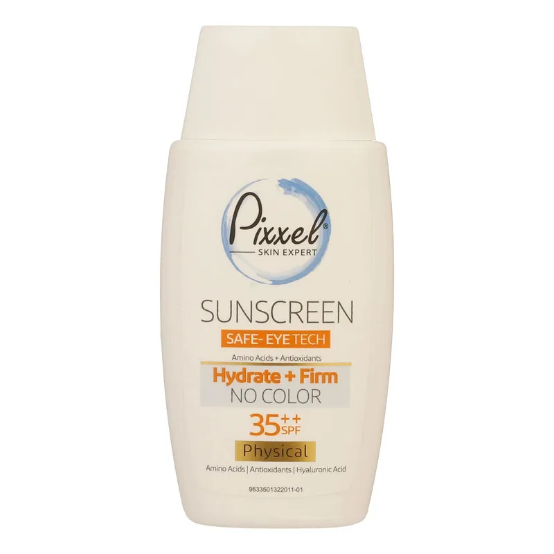 کرم ضد آفتاب بدون رنگ پیکسل SPF35 ‌مدل Physical مناسب انواع پوست‌ حجم 50 میلی‌لیتر - تصویر 2