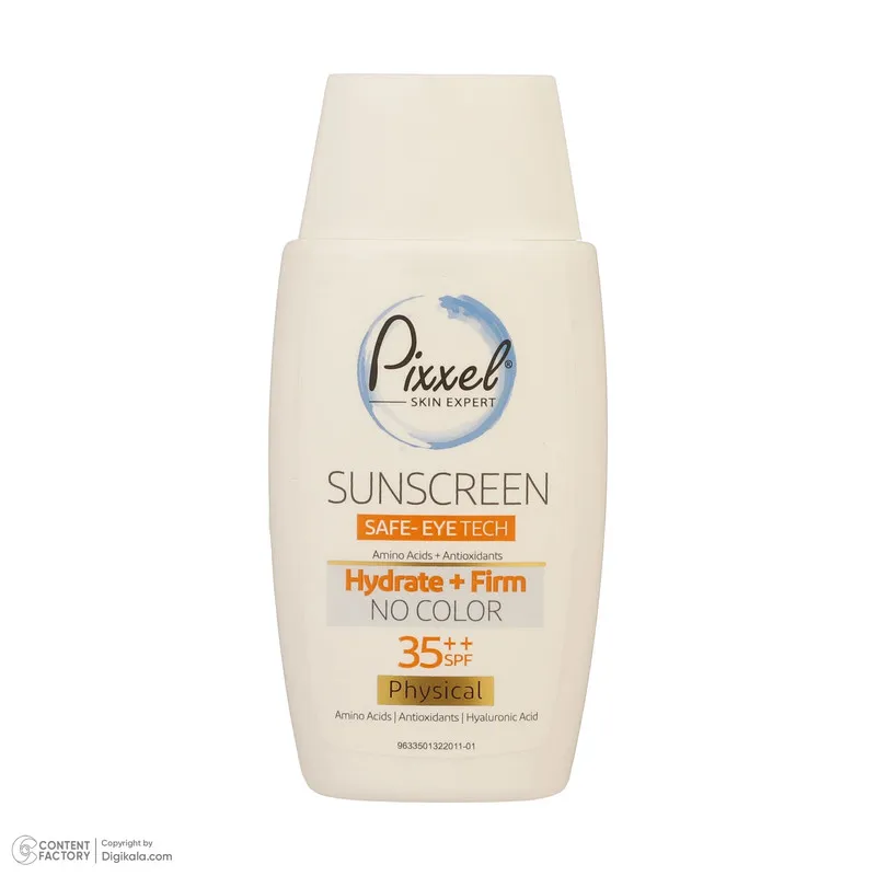 کرم ضد آفتاب بدون رنگ پیکسل SPF35 ‌مدل Physical مناسب انواع پوست‌ حجم 50 میلی‌لیتر - تصویر 5