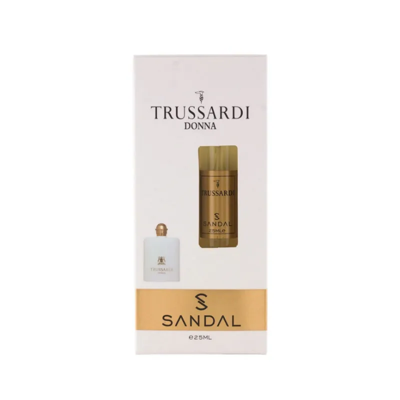 عطر جیبی زنانه صندل مدل trussardi Donna حجم 25 میلی لیتر  - تصویر 2