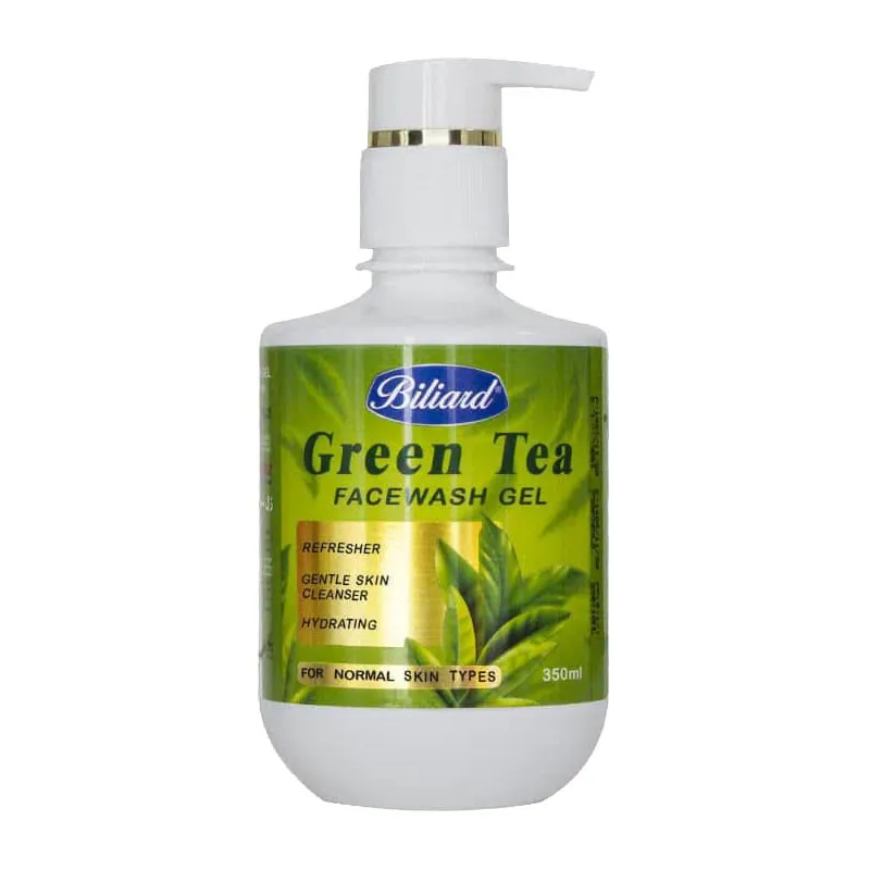 ژل شستشوی صورت بیلیارد مدل Green Tea حجم 350 میلی لیتر - تصویر 2