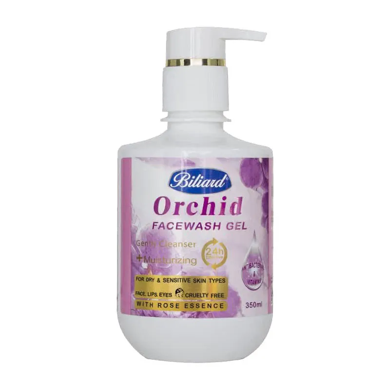ژل شستشوی صورت بیلیارد مدل Orchid حجم 350 میلی لیتر - تصویر 2
