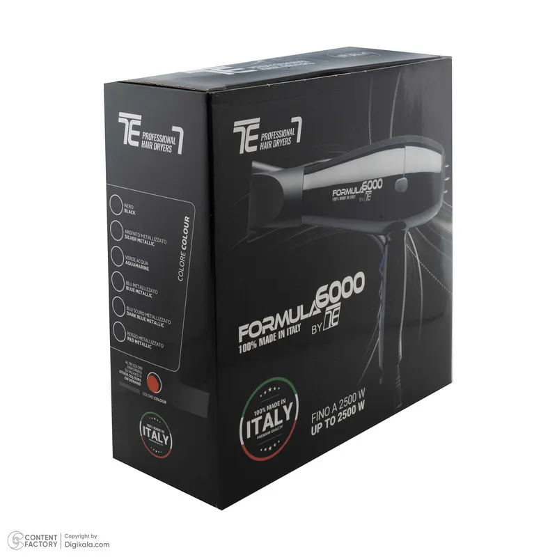 سشوار حرفه ای تکنو درای مدل Formula 6000 - تصویر 6