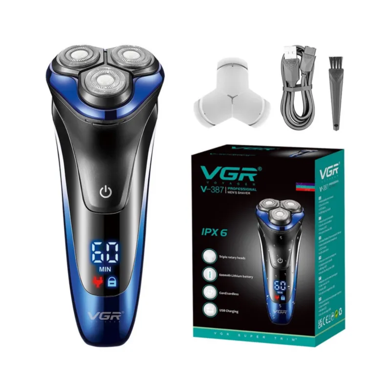 ماشین اصلاح موی صورت وی جی ار مدل V-387 - تصویر 3