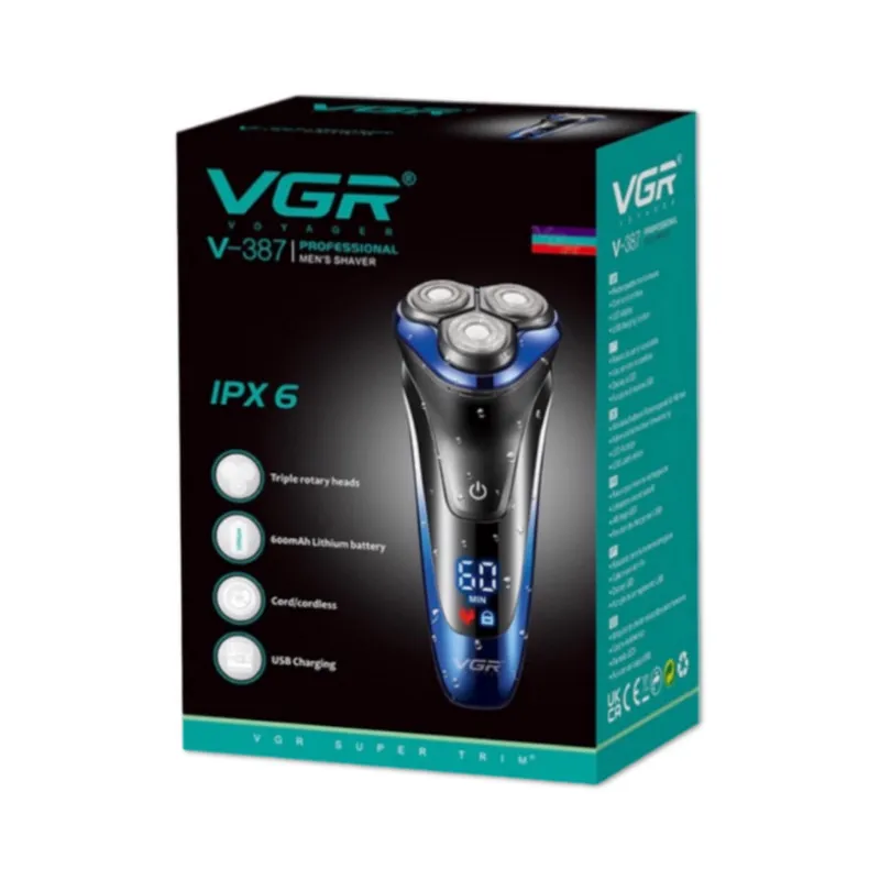 ماشین اصلاح موی صورت وی جی ار مدل V-387 - تصویر 6