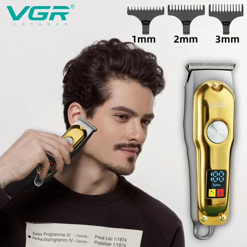 ماشین اصلاح موی سر و صورت وی جی ار مدل Vgr 290 - تصویر 4