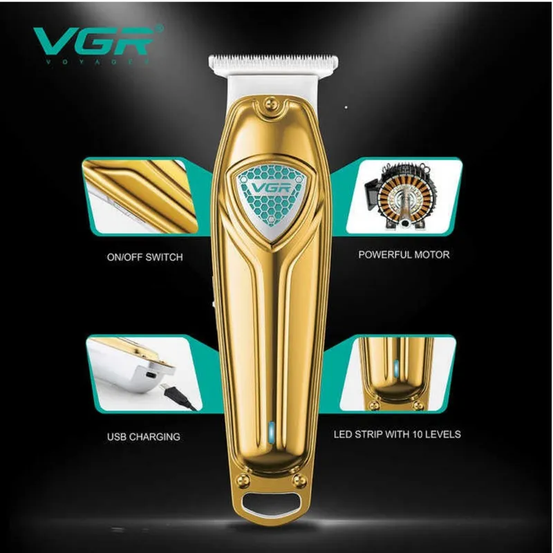 ماشین اصلاح موی سر و صورت وی جی ار مدل V9111 - تصویر 4