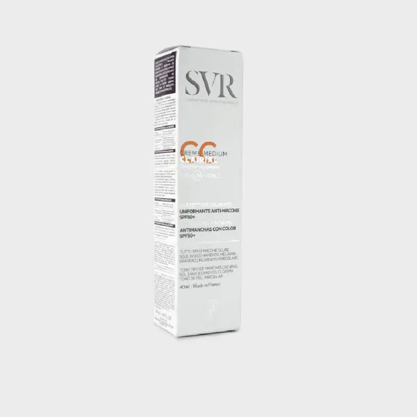 کرم ضد آفتاب رنگی اس وی آر SPF 50 مدل Clairial CC شماره 2 مناسب انواع پوست حجم 40 میلیلیتر - تصویر 2