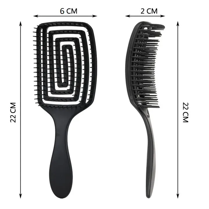 برس مو مدل گره باز کن کد Maze - تصویر 3