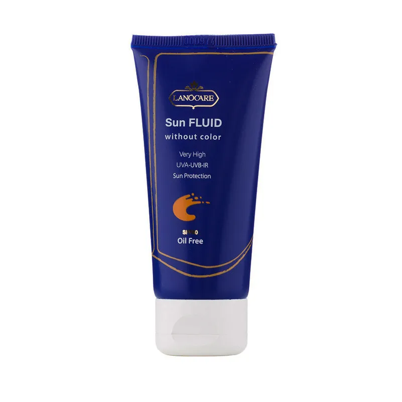 فلوئید ضد آفتاب بدون رنگ لانوکر SPF 50 مدل 01 مناسب انواع پوست حجم 50 میلیلیتر - تصویر 2