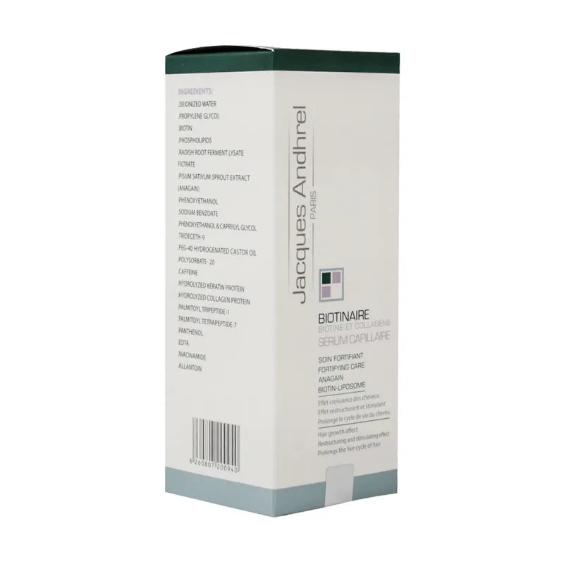 سرم مو ژاک آندرل پاریس مدل Biotinaire حجم 50 میلی لیتر - تصویر 2