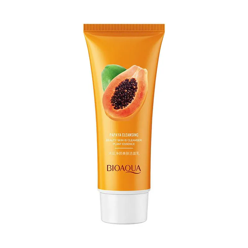 فوم شستشو بایو آکوا مدل PAPAYA CLEANER وزن 100 گرم - تصویر 2