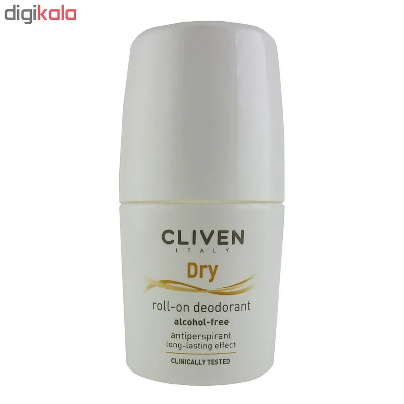 رول ضد تعریق کلیون مدل Dry Roll-On Deodorant Alcohol Free حجم 50 میلی لیتر - تصویر 2
