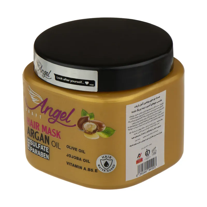 ماسک مو انجل کرفت مدل ARGAN حجم 500 میلی لیتر - تصویر 3
