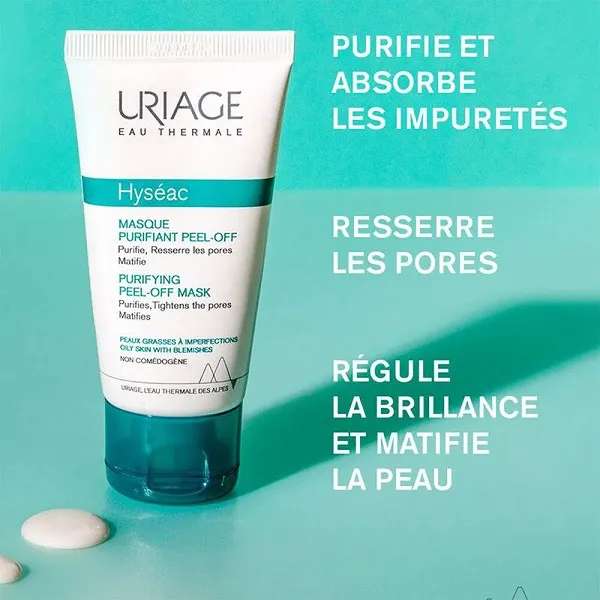 ماسک صورت اوریاژ مدل hyseac purifying peel off حجم 50 میلی لیتر - تصویر 3