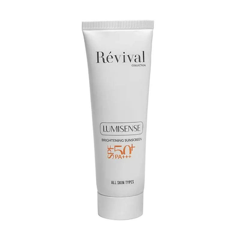 کرم ضدآفتاب بدون رنگ کلکسیون رویوال SPF50 مدل LUMISENSE مناسب برای انواع پوست، حجم 50 میلیلیتر - تصویر 2