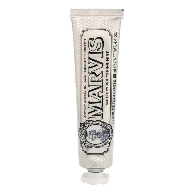 خمیر دندان سفید کننده مارویس مدل Smokers Whitening Mint حجم 85 میلی لیتر - تصویر 5