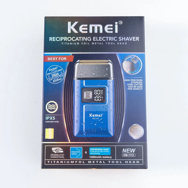 ماشین اصلاح موی صورت کیمی مدل KM-1112 - تصویر 2