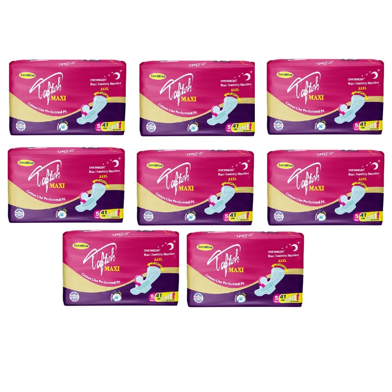 نوار بهداشتی تافته مدل maxi مجموعه 8 عددی - تصویر 2