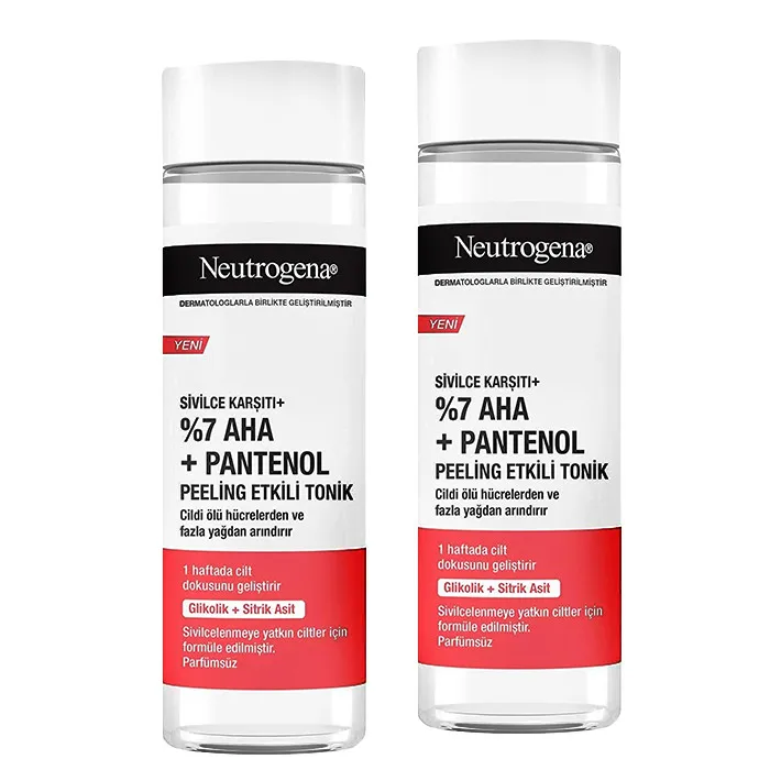 تونر نوتروژینا مدل AHA+PANTENOL حجم 125 میلی لیتر - تصویر 2
