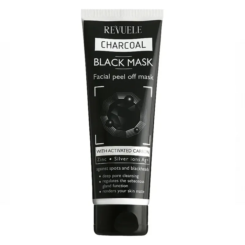 ماسک صورت رووئله مدل Black Off حجم 80 میلی لیتر