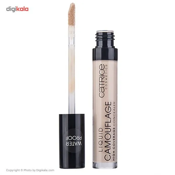 کانسیلر کاتریس سری Liquid Camouflage مدل Light Beige شماره 020 - تصویر 3