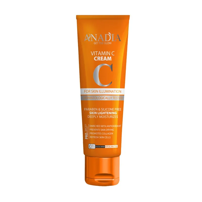 کرم مرطوب کننده آنادیا مدل Vit C حجم 150 میلی‌لیتر - تصویر 2