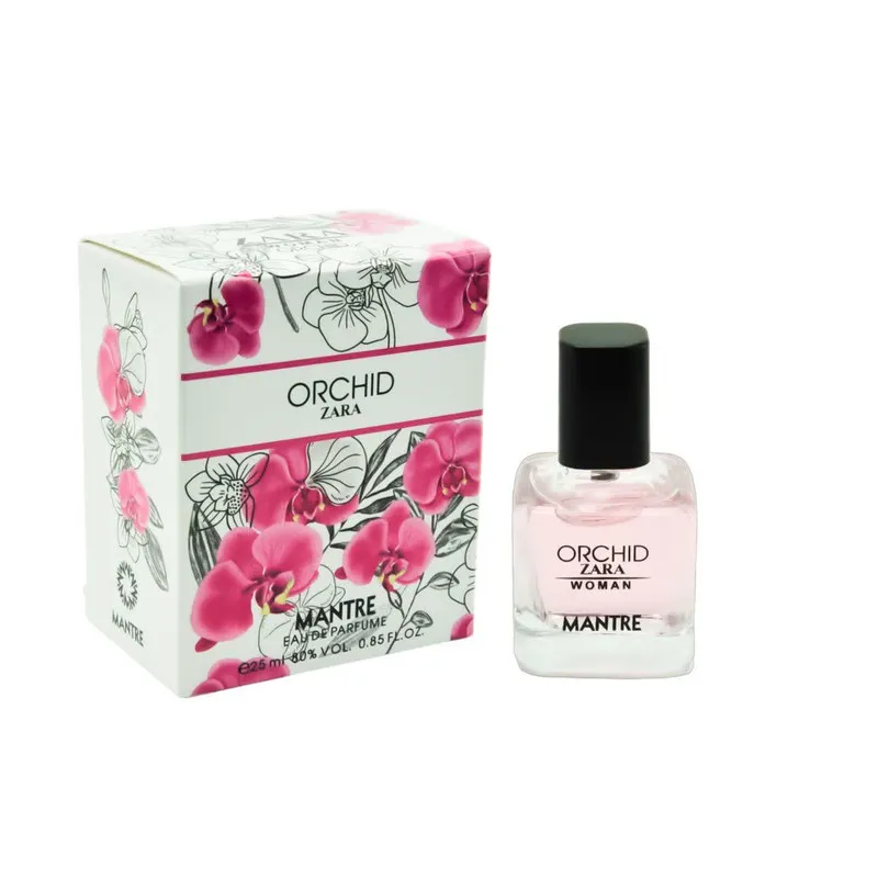 عطر جیبی زنانه مانتره مدل Orchid Zara حجم 25 میلی لیتر - تصویر 2