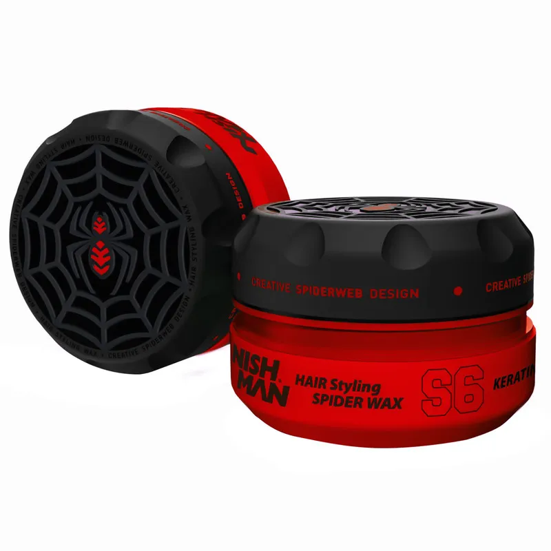 واکس مو نیشمن سری Spider مدل Keratin Fiber حجم 150 میلی لیتر - تصویر 3