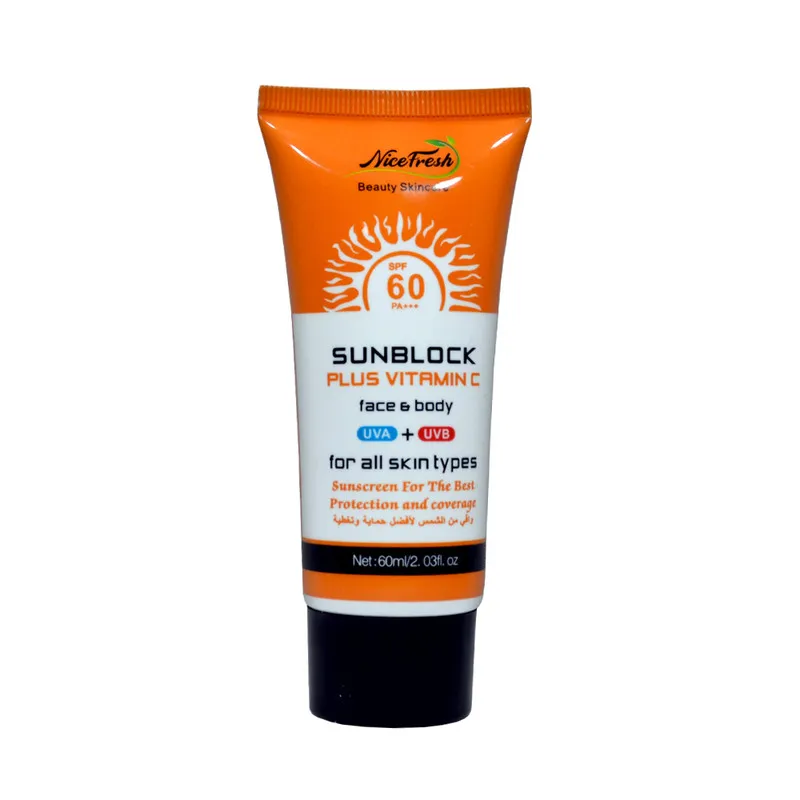 کرم ضد آفتاب بدون رنگ نایس فرش SPF 60 مدل ویتامین C مناسب انواع پوست حجم 60 میلیلیتر - تصویر 2