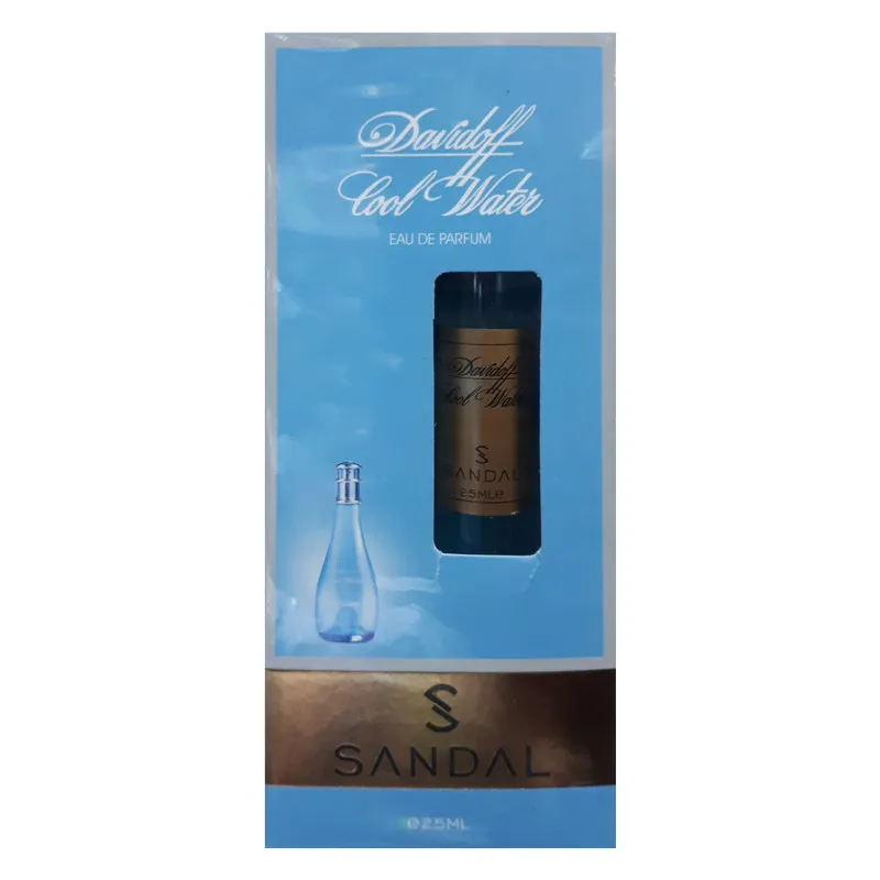 عطر جیبی زنانه صندل مدل DAVIDOFF COOL WATER حجم 25 میلی لیتر - تصویر 2